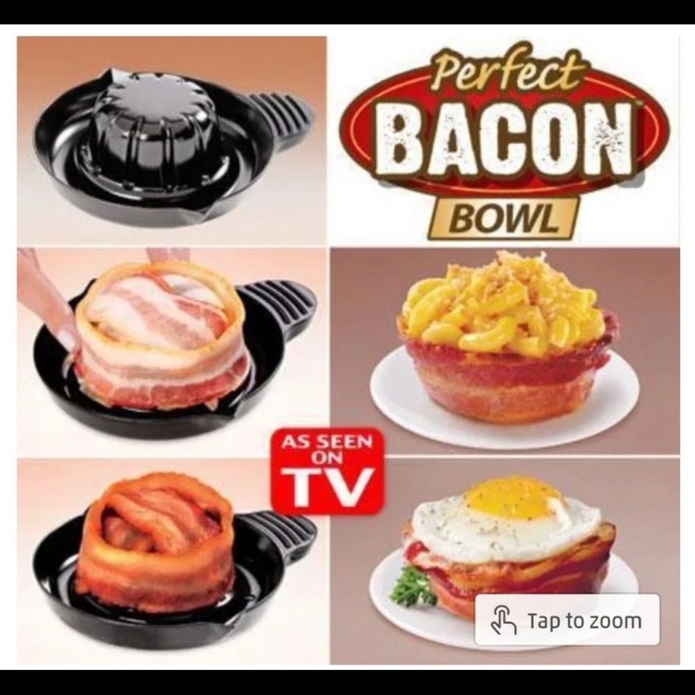 NWT ASOTV Perfect Bacon Bowl set of 4